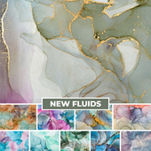 Wallpaper. Collection - New Fluids