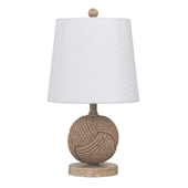 Table lamp Monkey Fist Rope Ball