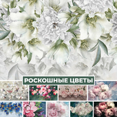 Wallpaper. Collection - Luxurious flowers