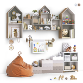 Toys , decor and furniture for nursery 133
