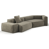 Italian modular sofa Peanut BX by Bonaldo