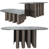 Tavolo dining and side tables by Pulpo