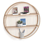 Round bamboo shelf LA REDOUTE INTERIEURS - Hadga