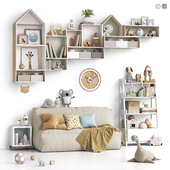 Toys , decor and furniture for nursery 134