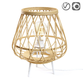 Ritual Bamboo Tripod Lamp