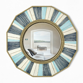 Cabot Cove Wood Frame Mirror