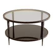 Crate&Barrel Clairemont Round Coffee Table