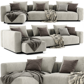 Flexform Lario Chaise Longue Sofa 2