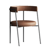 Jubo Dining chair leather