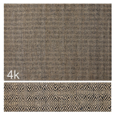 Carpet set 11 - Natural braided jute / 4K