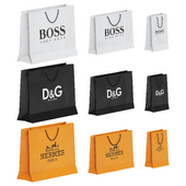 Set of Brand Shopping Bags
