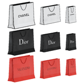 Set of Brand Shopping Bags 2