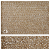 Carpet set 09 - Natural braided jute / 4K