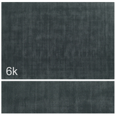 Carpet set 19 - Plain Blue Wool Rug / 6K