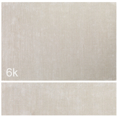 Carpet set 26 - Silver Wool Rug / 6K