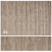 Carpet set 38 - Taupe Plain Wool Rug/ 4K