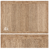 Carpet set 47 - Square Braided Jute / 4K