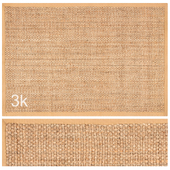 Carpet set 48 - Square Braided Jute / 3K