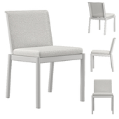 MARINO ALUMINUM DINING SIDE CHAIR