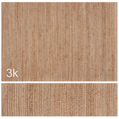 Carpet set 59 - Natural Braided Jute / 3K