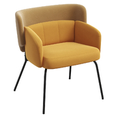 Ikea BINGSTA chair dark yellow