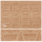 Carpet set 60 - Frame Braided Jute / 3K