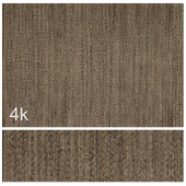 Carpet set 63 - Dark Braided Jute / 4K