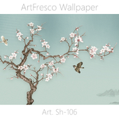 ArtFresco Wallpaper - Дизайнерские бесшовные фотообои Art. Sh-106 OM
