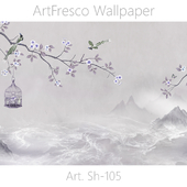 ArtFresco Wallpaper - Дизайнерские бесшовные фотообои Art. Sh-105 OM