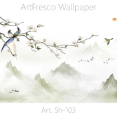 ArtFresco Wallpaper - Дизайнерские бесшовные фотообои Art. Sh-103 OM