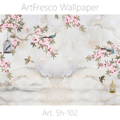 ArtFresco Wallpaper - Дизайнерские бесшовные фотообои Art. Sh-102 OM