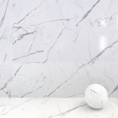Marble tiles Calacatta White
