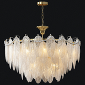 Crystal Feather Chandelier