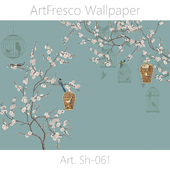 ArtFresco Wallpaper - Дизайнерские бесшовные фотообои Art. Sh-061 OM