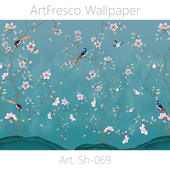 ArtFresco Wallpaper - Дизайнерские бесшовные фотообои Art. Sh-069 OM