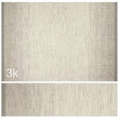 Carpet set 83 - Braided Wool Rug/ 3K