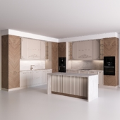 Neoclassical kitchen 21