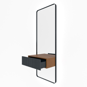 OM Mirror-console Iron with backlight