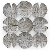 Phillips collection Ginkgo Leaf Silver Wall Art
