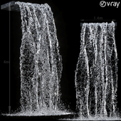 Waterfall fountains 001
