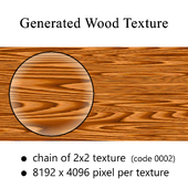 Generated Wood Texture - Code 0002