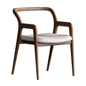 Dale Italia Solid Wood Chair