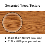 Generated Wood Texture - Code 0003