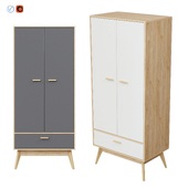 Skandica - Horten cabinet 2 doors and drawer