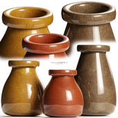 Zara Home - Cracked Ceramic Vases