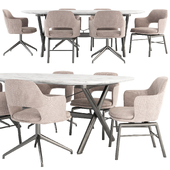 Boma Table and Eliseo Chairs