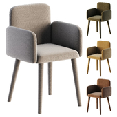 BABI Chair with armrests By Lema