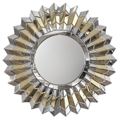Casa Silver Star art deco Mirror