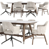 Eliseo Chairs and Desco Table
