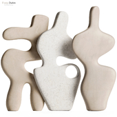 Funky Dudes - Abstract Sculpture Set